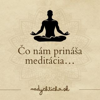 Celý článok najdeš na nadychticha.sk ✨ Meditácia – cesta k pokoju a jasnej mysli ✨ Keď sa myseľ stíši, mizne šum myšlienok...